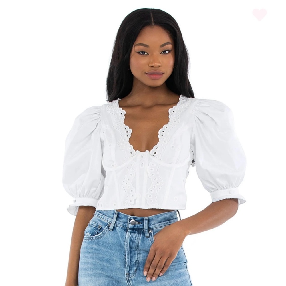 Serena crop top